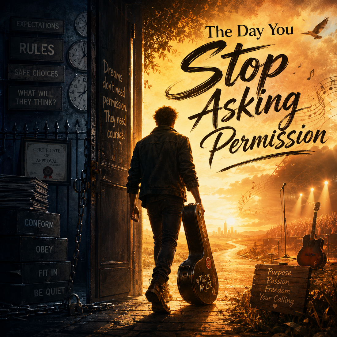 The Day You Stop Asking Permission