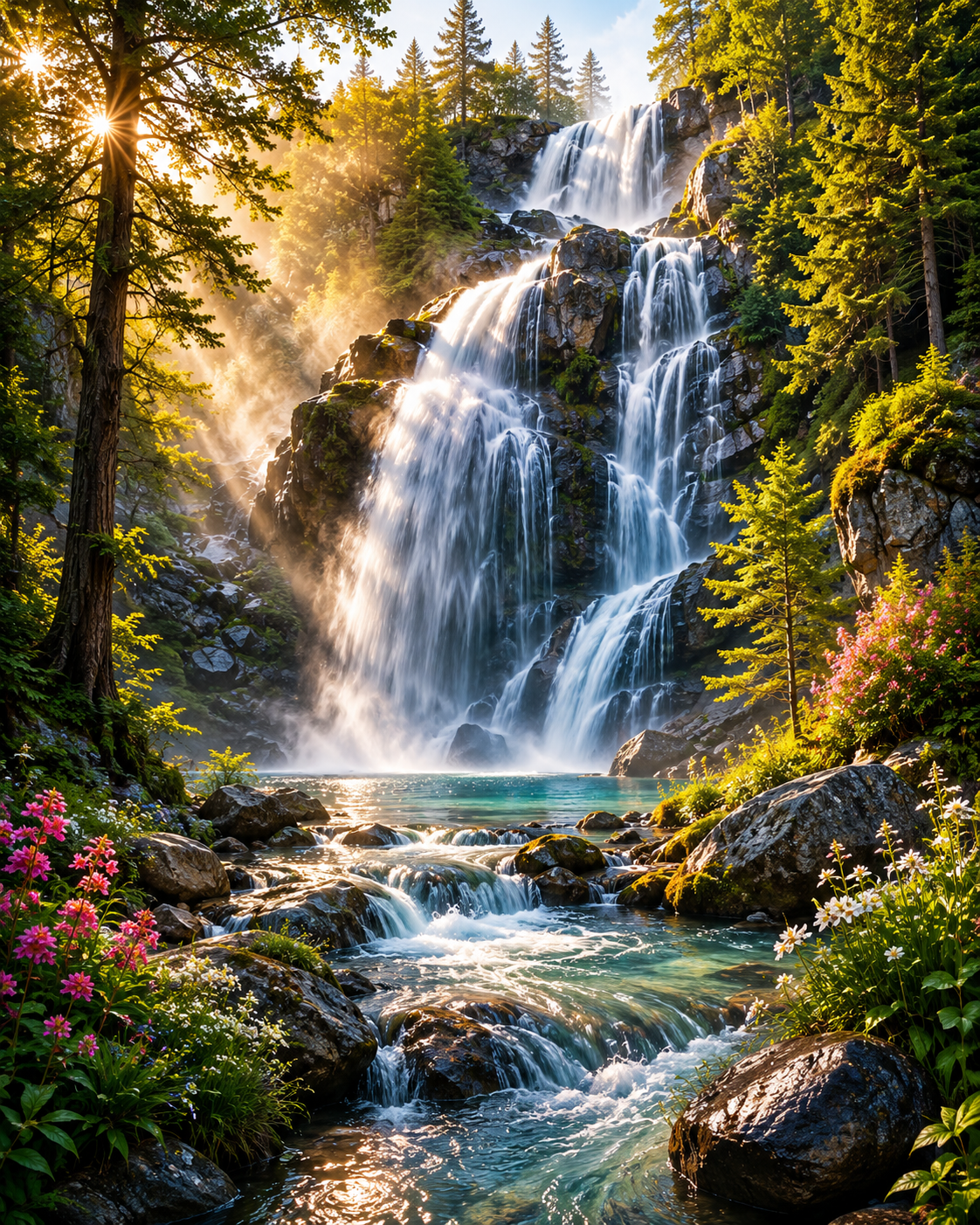 Falling Waters #01 – "Still Waters. Falling Grace."