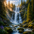 Falling Waters #03 – "Nature's Symphony"