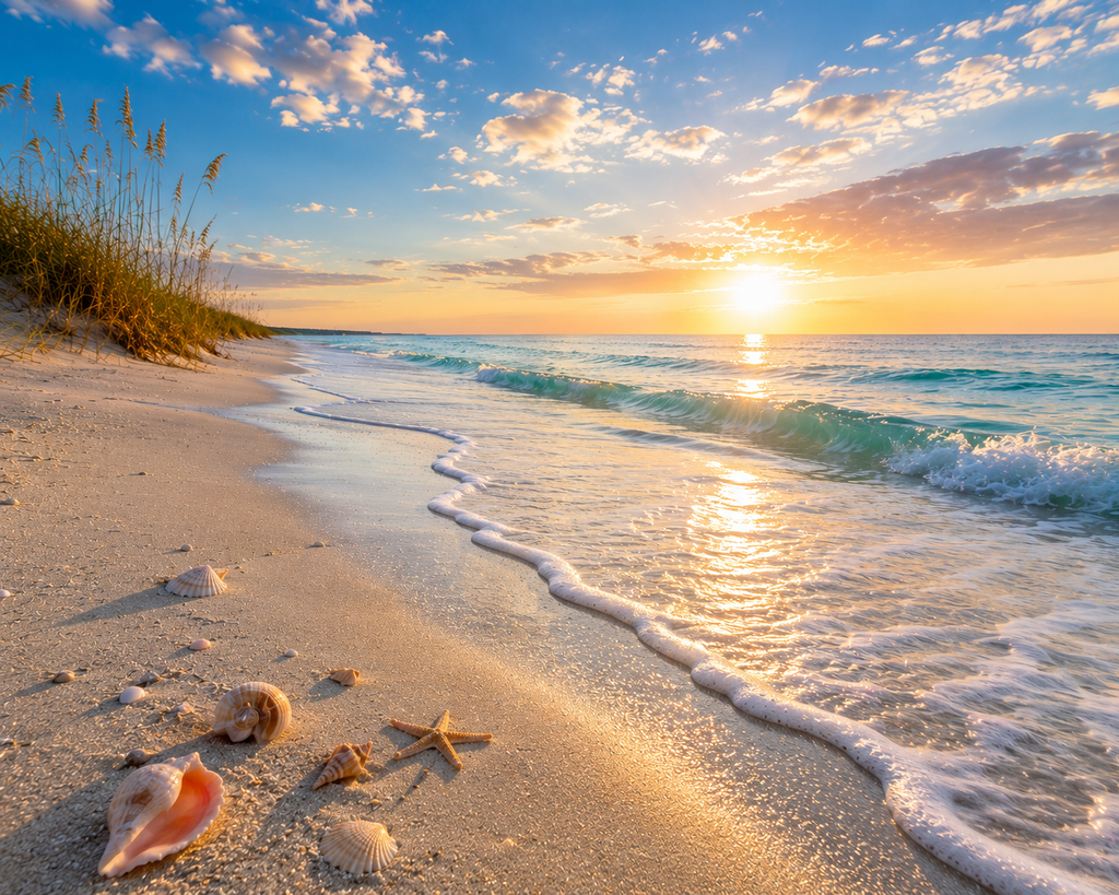 Coastal Calm #03 – "Where the Waves Whisper"