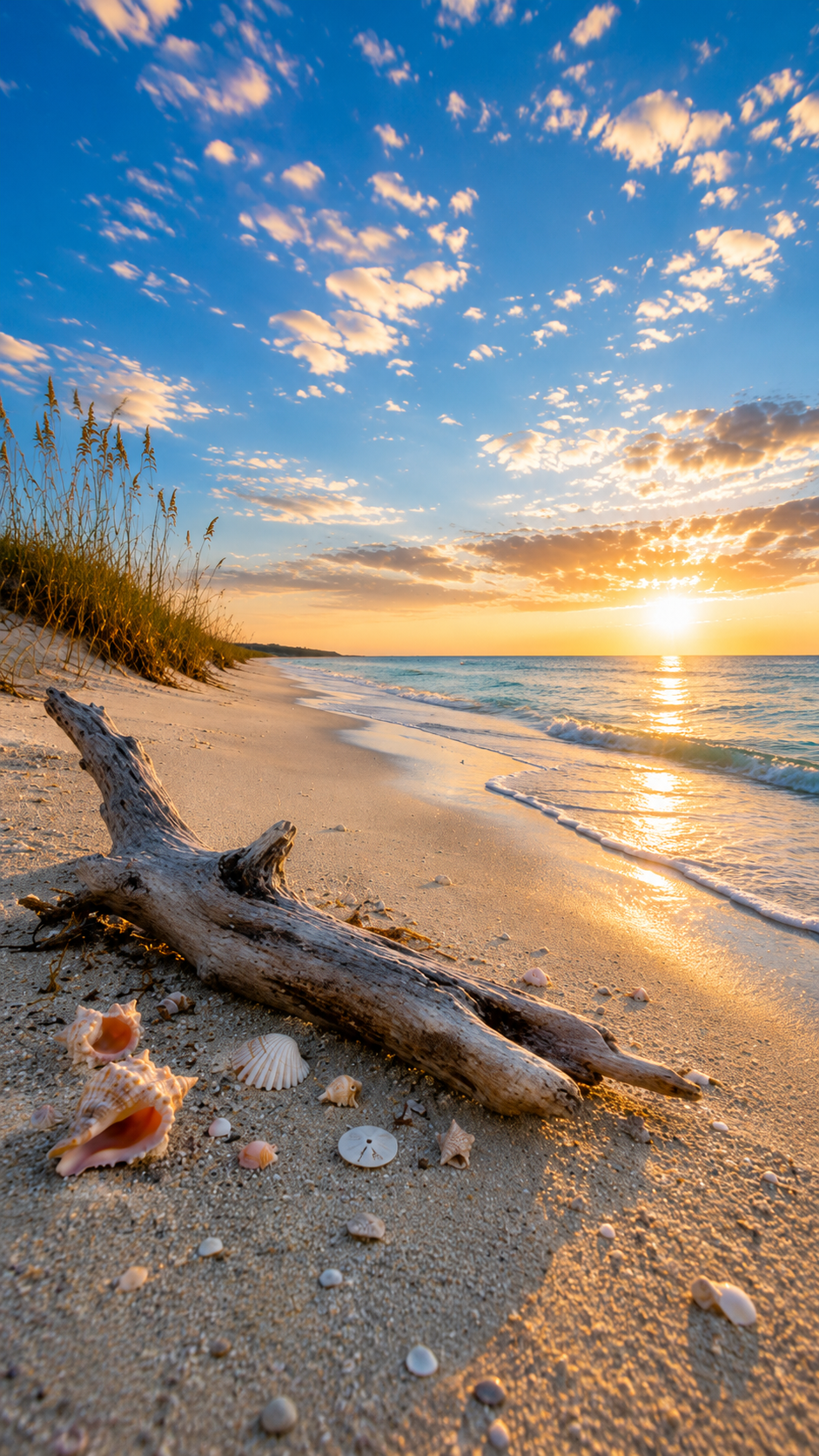Coastal Calm #05 – "Driftwood Dreams"