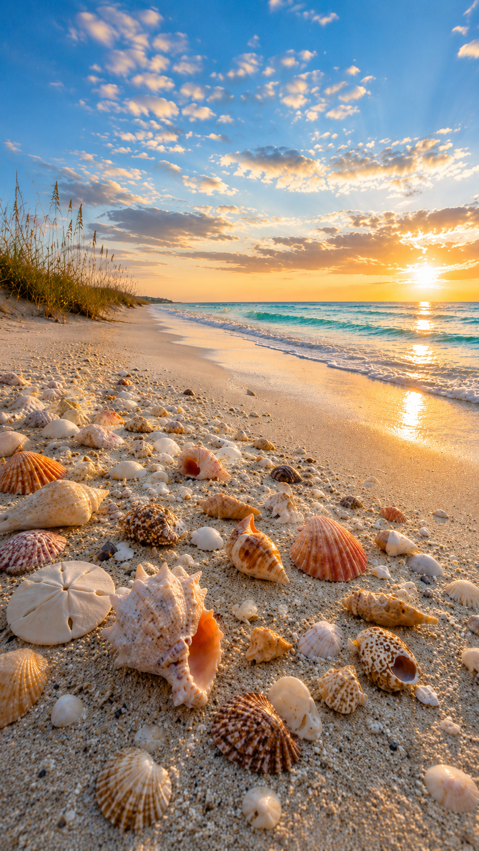 Coastal Calm #06 – "Seashell Symphony"