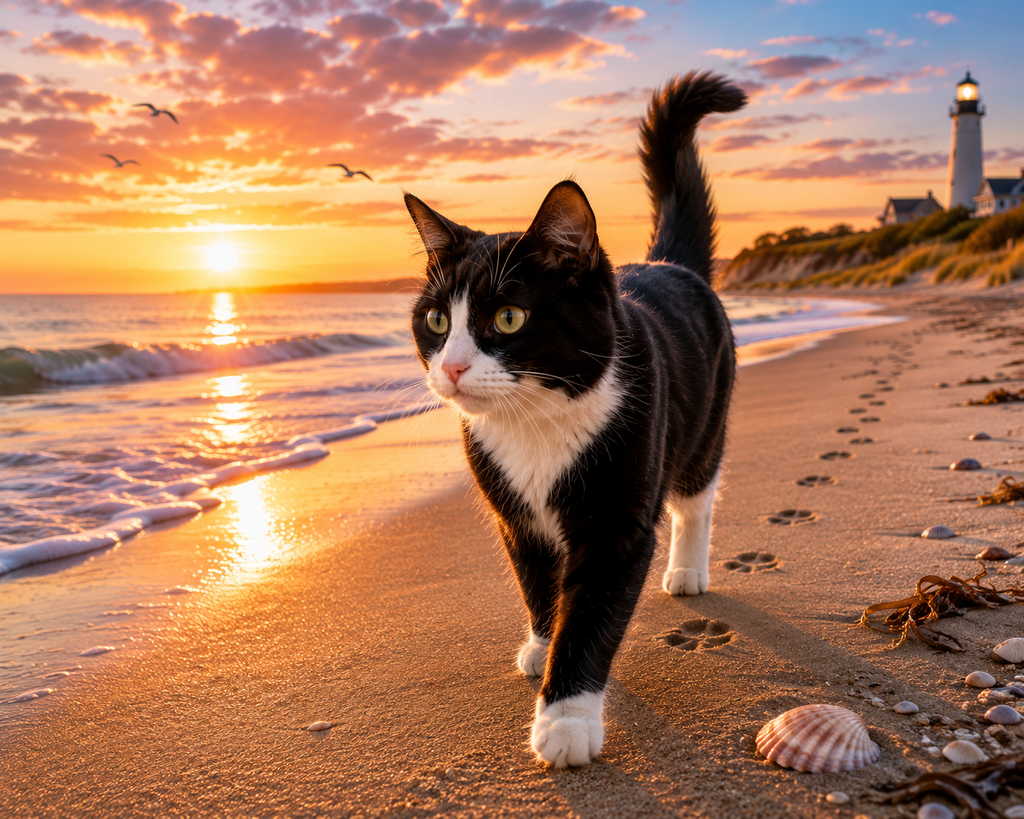 Pretty Kitty #06 - "Seaside Stroll"