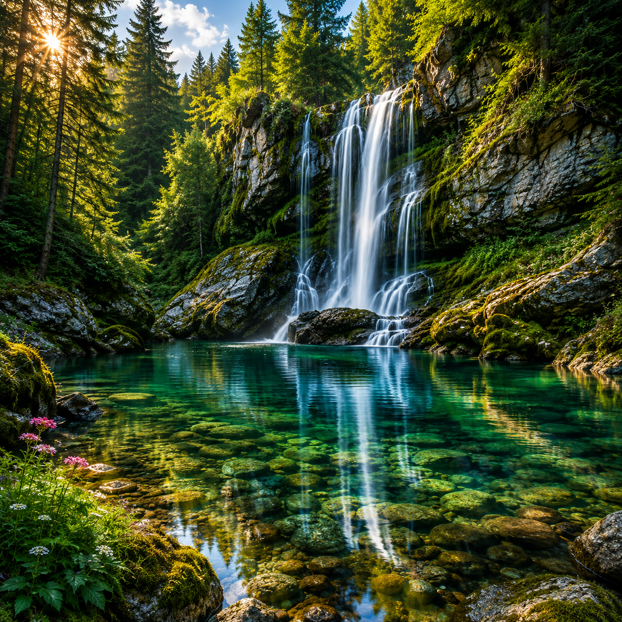 Falling Waters #07 – "Pools of Reflection"