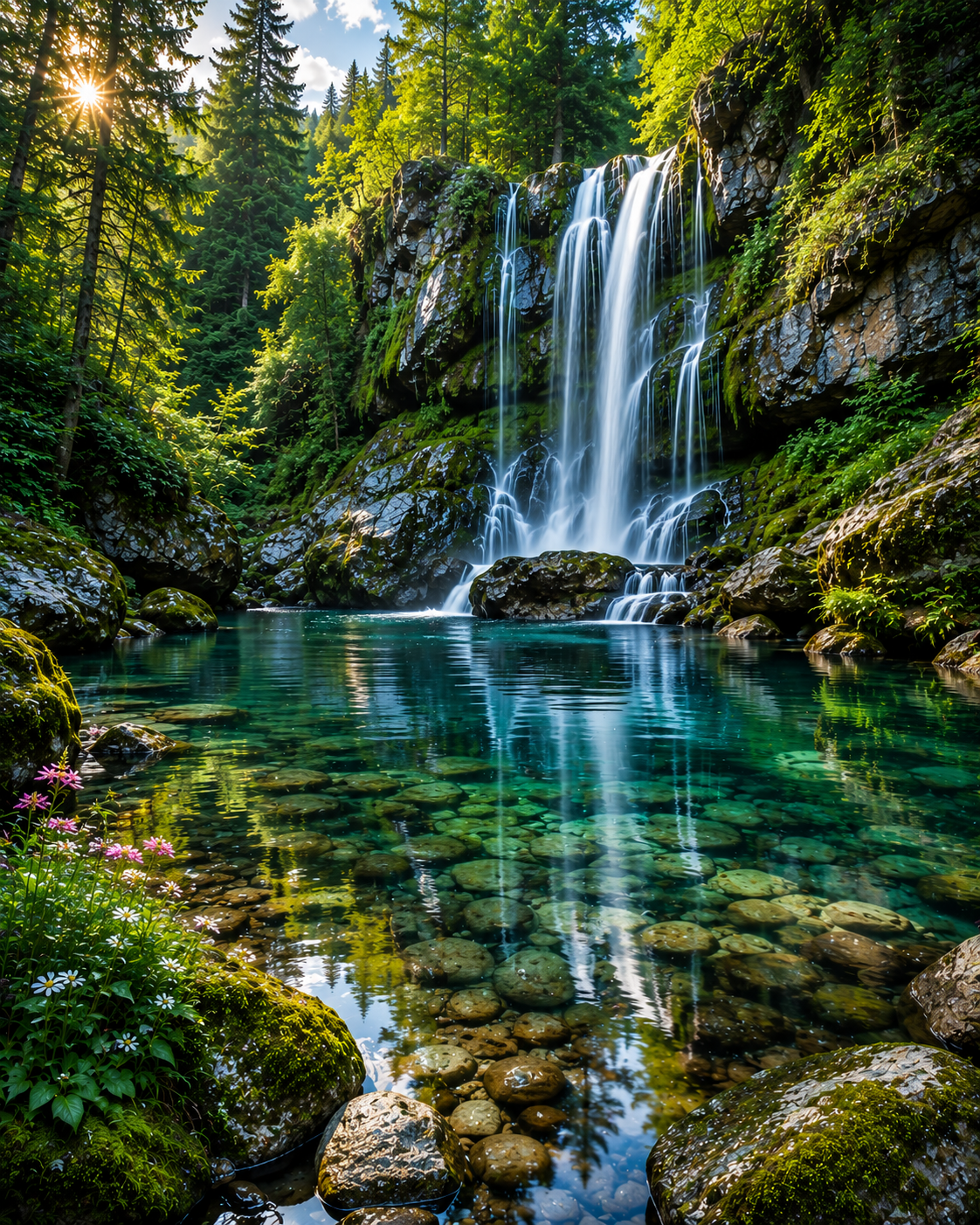 Falling Waters #07 – "Pools of Reflection"