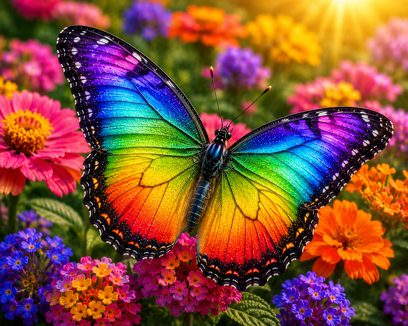 Breathtaking Butterflies #09 – "Rainbow Wings"