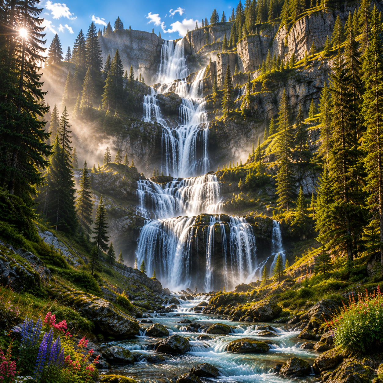 Falling Waters #10 - "The Endless Cascade"