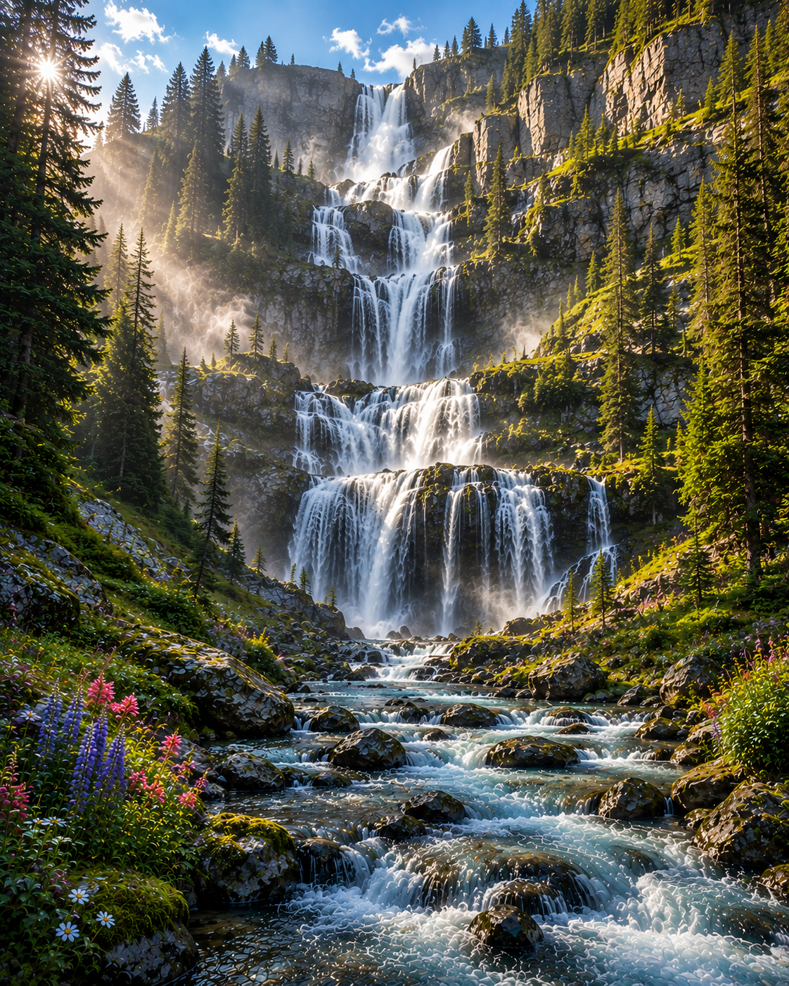 Falling Waters #10 - "The Endless Cascade"