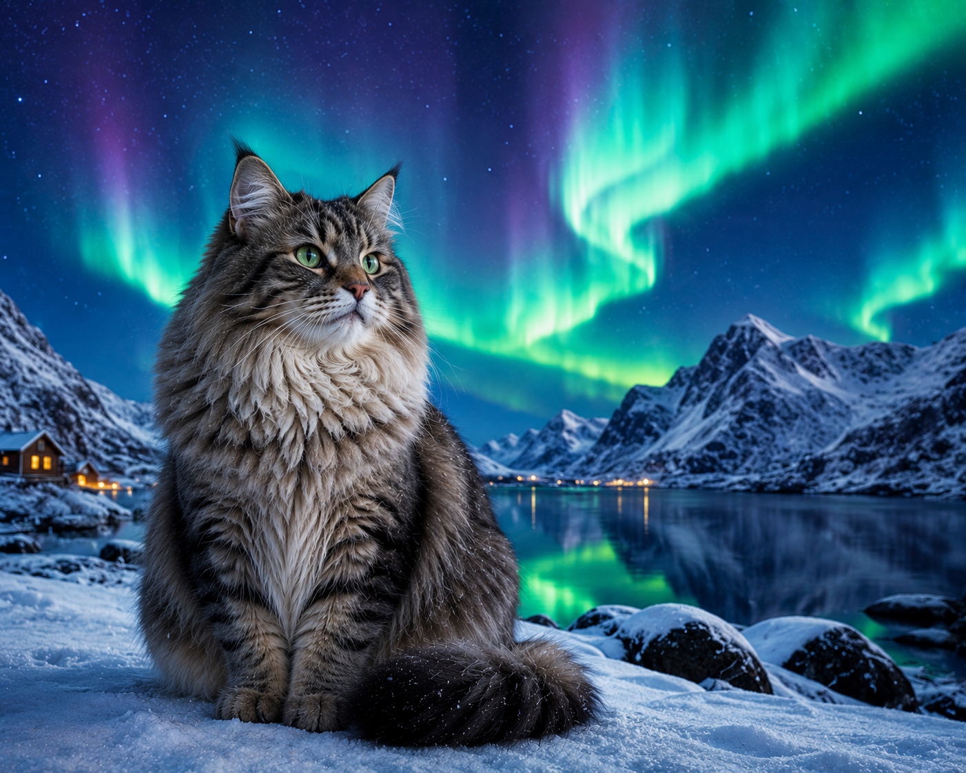 Pretty Kitty #10 - "Northern Glow"