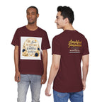 "We Love and Support Pastor Johnny & Janet Hunt for Life!" Unisex Support T-Shirt - TRANSPARENT AROUND THE EDGE
