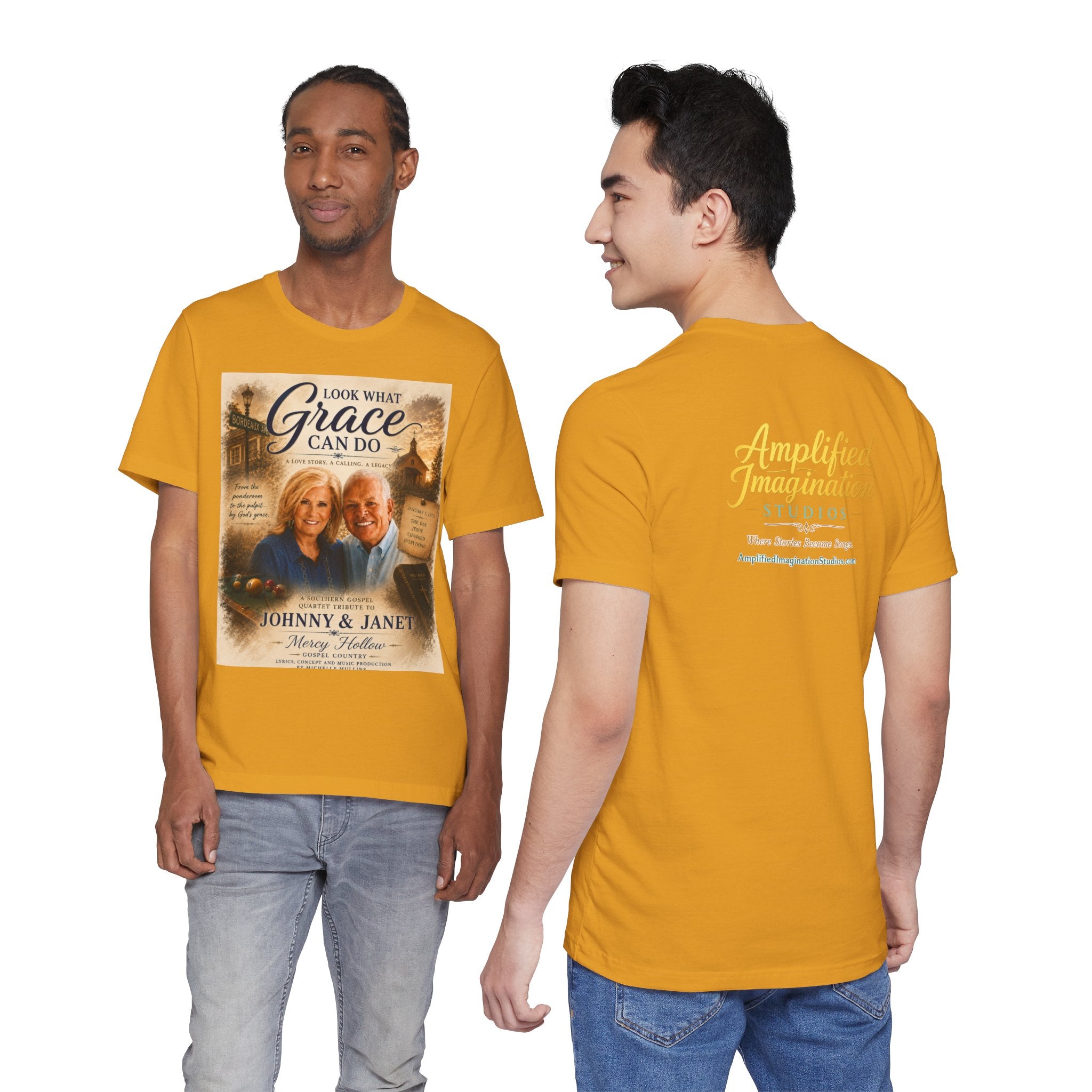 "Look What Grace Can Do" | Johnny & Janet Hunt Tribute T-Shirt