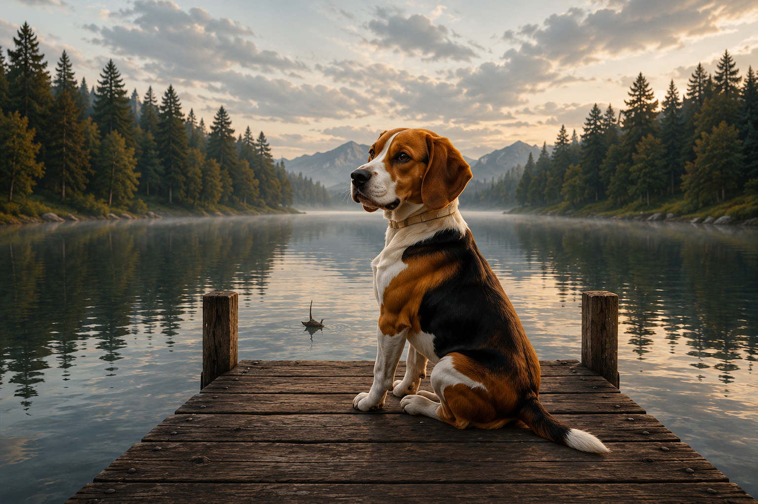 Paws & Heart #11 - “Lakeside Wait”