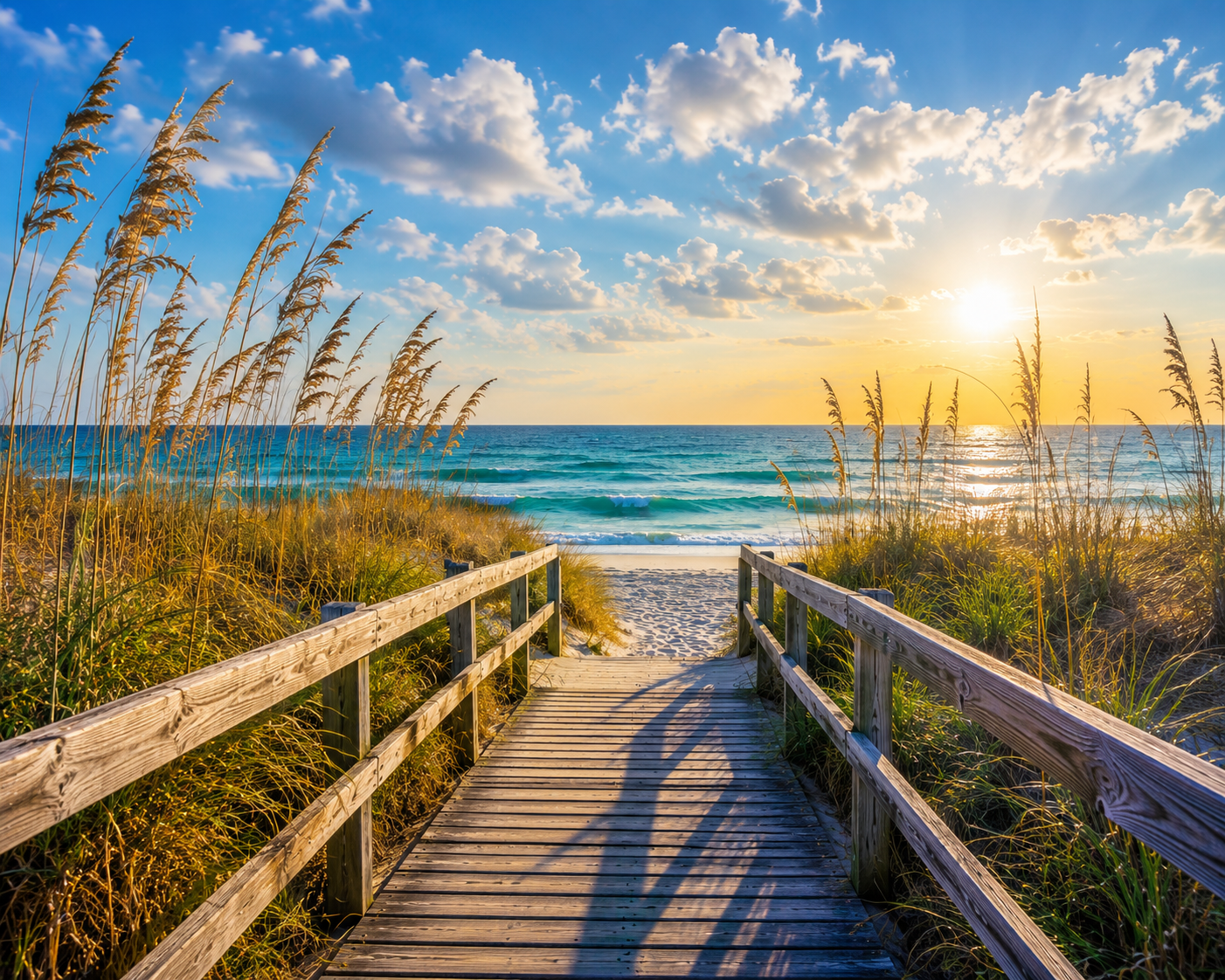 Coastal Calm #11 – "Boardwalk to the Sea"