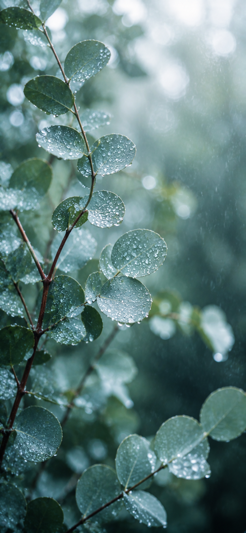 Quiet Rain #11 – "Silver Eucalyptus"