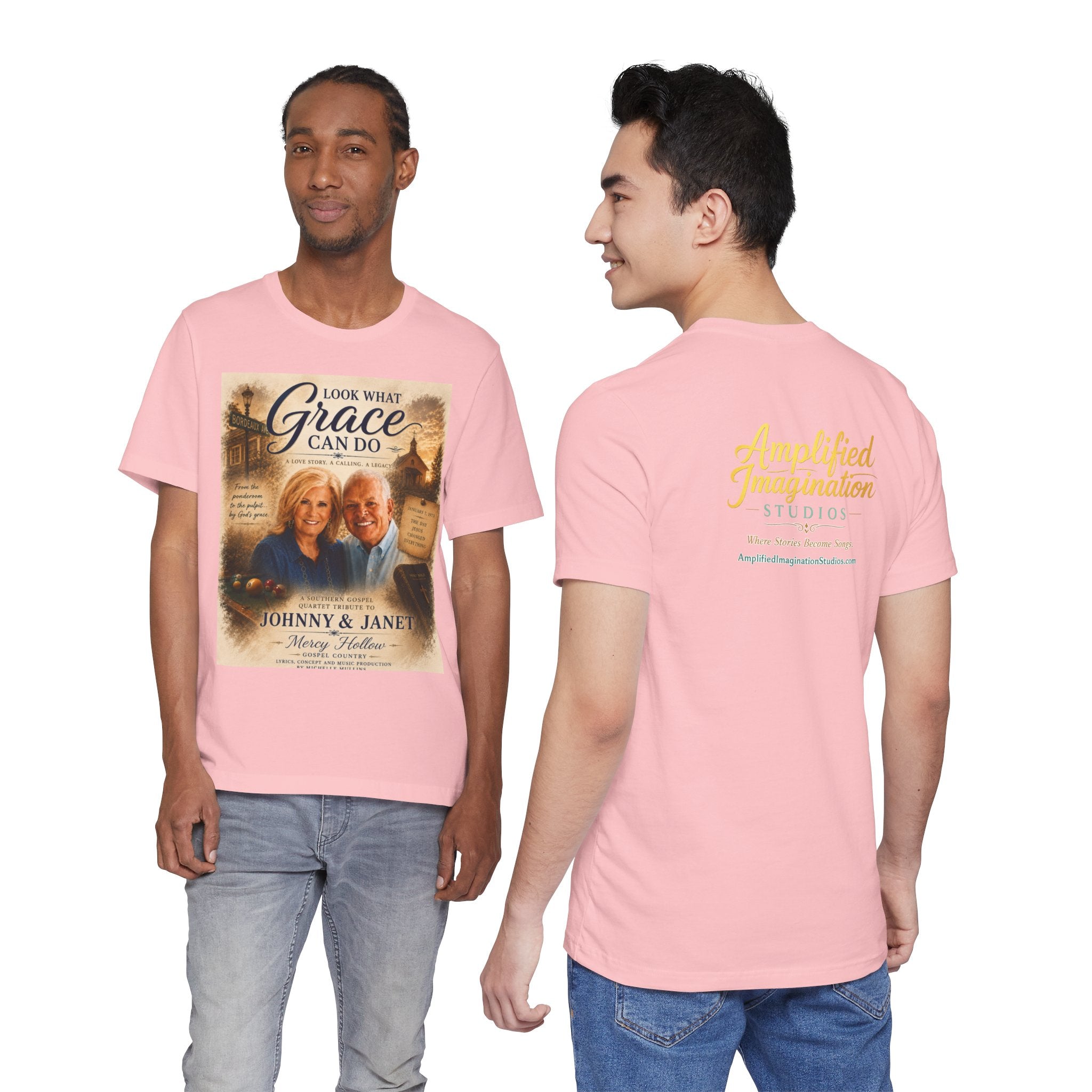 "Look What Grace Can Do" | Johnny & Janet Hunt Tribute T-Shirt