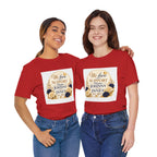 "We Love and Support Pastor Johnny & Janet Hunt for Life!" Unisex Support T-Shirt - TRANSPARENT AROUND THE EDGE