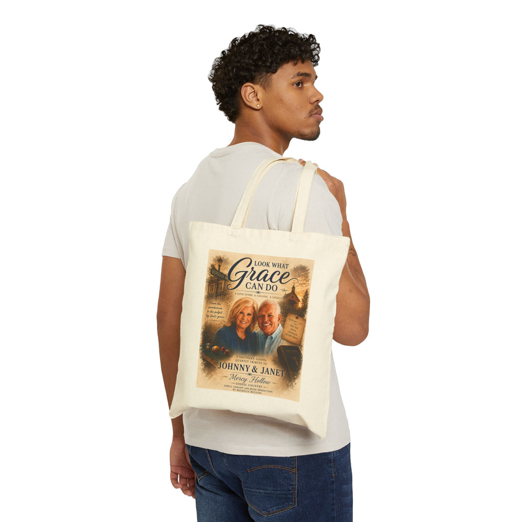 Look What Grace Can Do™ | Johnny & Janet Hunt Tribute Tote Bag