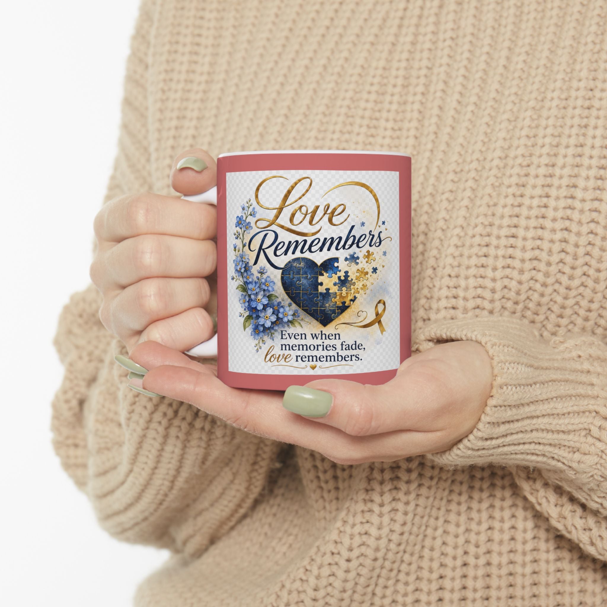 "Love Remembers" Personalized Memorial Mug – Amplified Imagination Studios