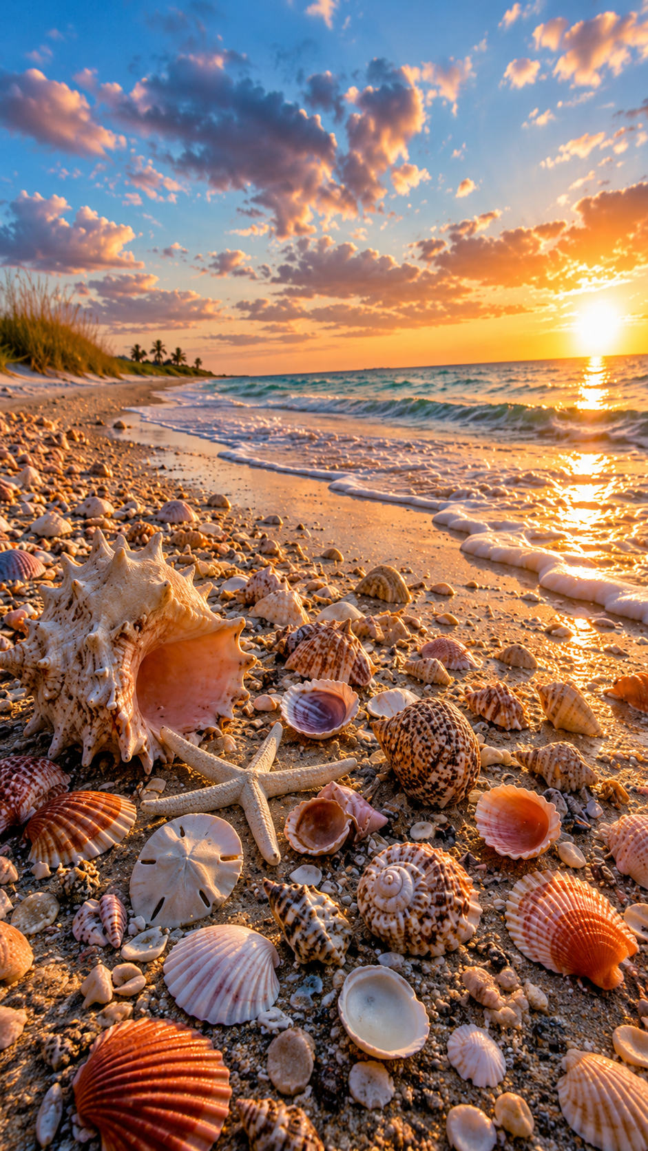 Coastal Calm #12 – "Treasures Left by the Tide"