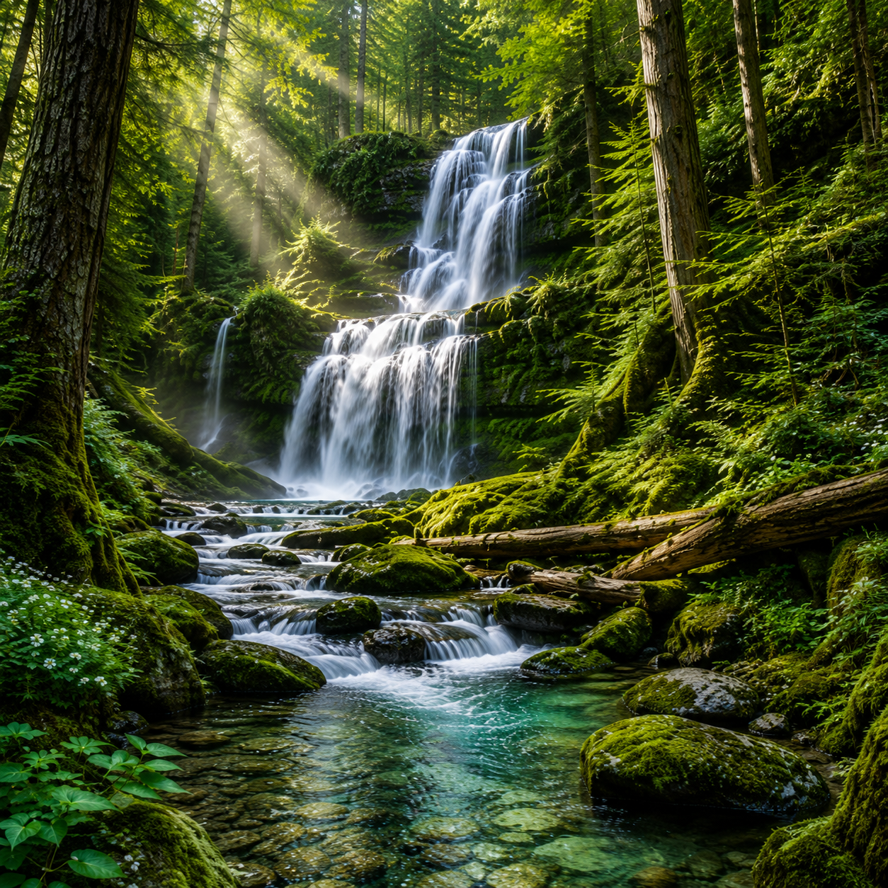 Falling Waters #12 – "The Emerald Cascade"