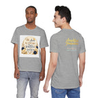 "We Love and Support Pastor Johnny & Janet Hunt for Life!" Unisex Support T-Shirt - TRANSPARENT AROUND THE EDGE