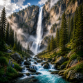 Falling Waters #13 – "Mountain Veil"