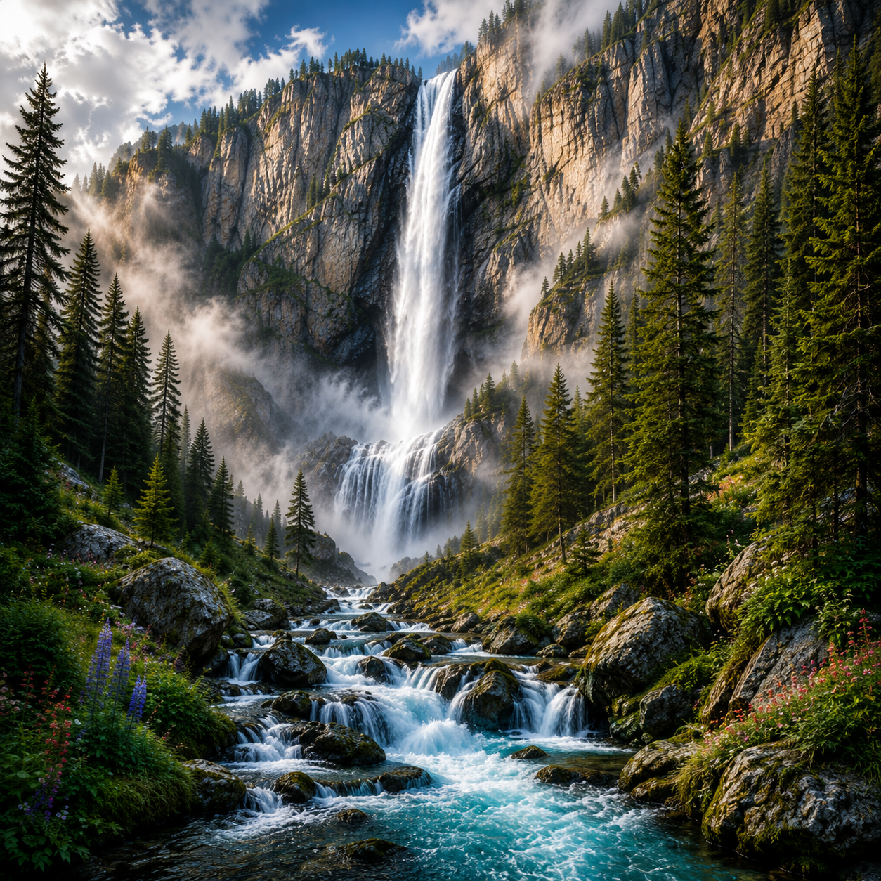 Falling Waters #13 – "Mountain Veil"