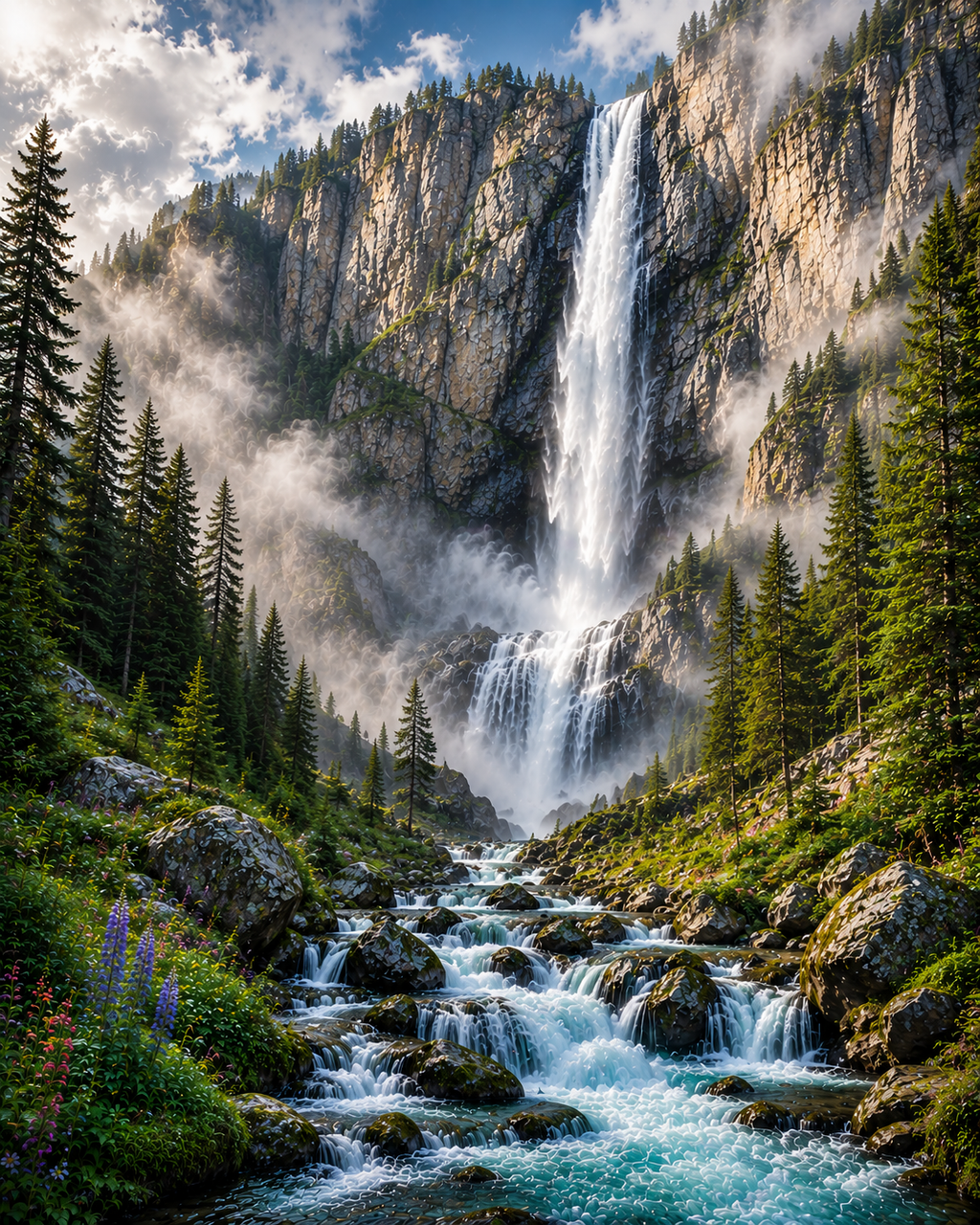 Falling Waters #13 – "Mountain Veil"
