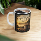 "Happy Father's Day" Coffee Mug – A Man, A Mentor, A Legend