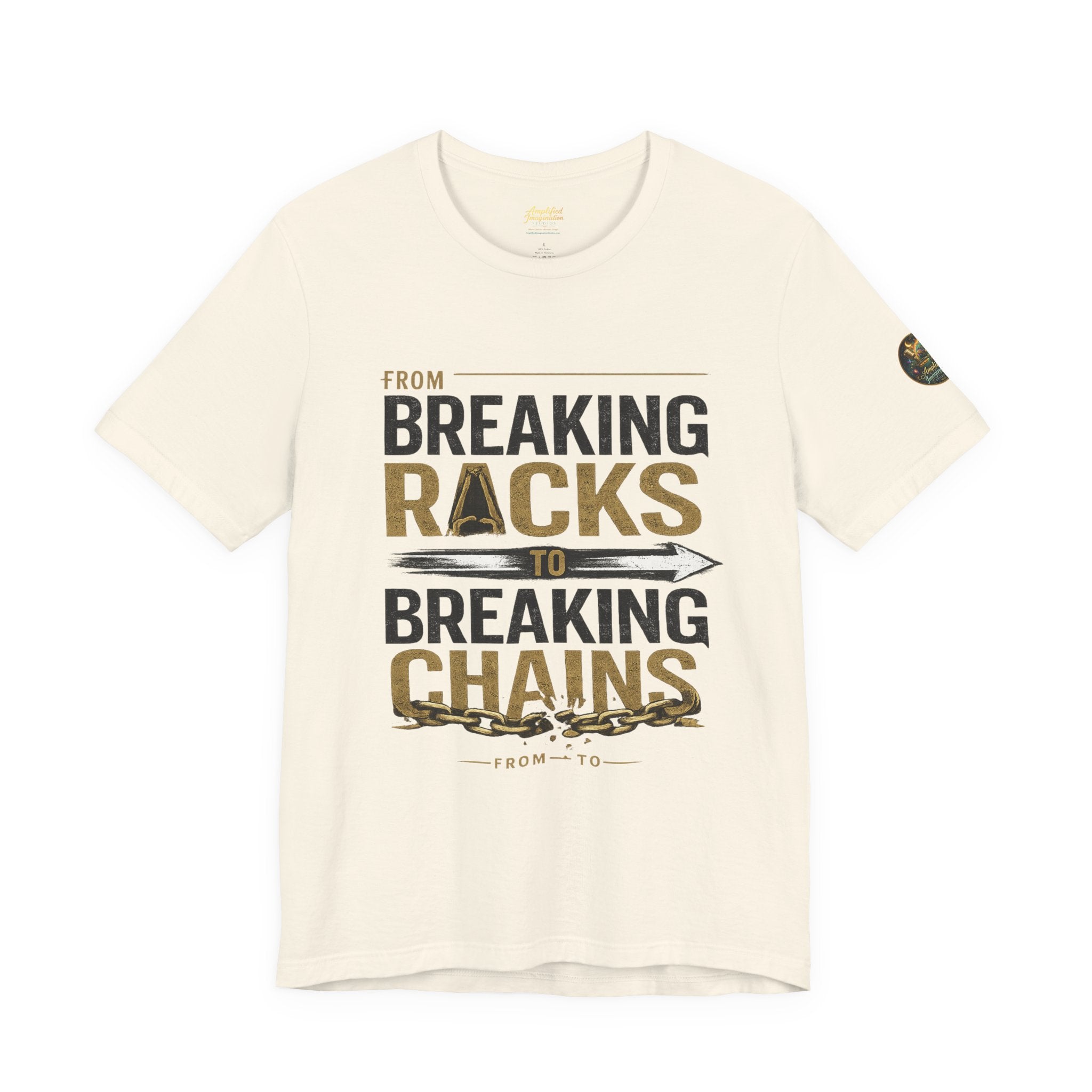 "From Breaking Racks to Breaking Chains" Inspirational Pastor Johnny Hunt T-Shirt ** May be personalized **