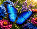 Breathtaking Butterflies #14 – "Royal Sapphire"