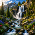 Falling Waters #14 – "A River's Beginning"