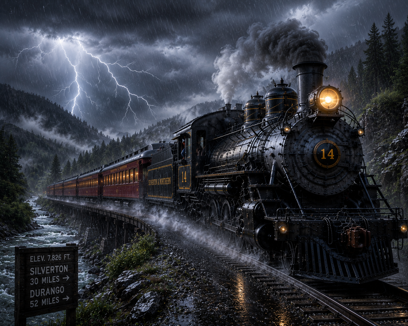 Iron Giants #14 - "Storm on the Rails"