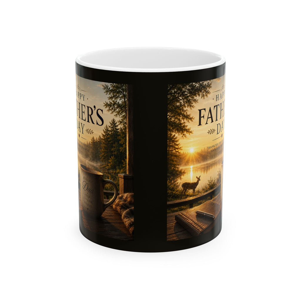 "Happy Father's Day" Coffee Mug – A Man, A Mentor, A Legend