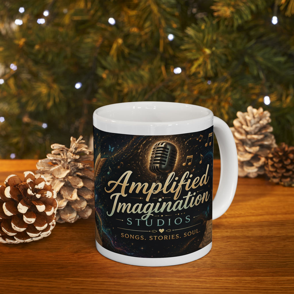 "Amplified Imagination Studios" Logo Mug