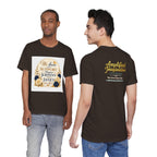 "We Love and Support Pastor Johnny & Janet Hunt for Life!" Unisex Support T-Shirt - TRANSPARENT AROUND THE EDGE