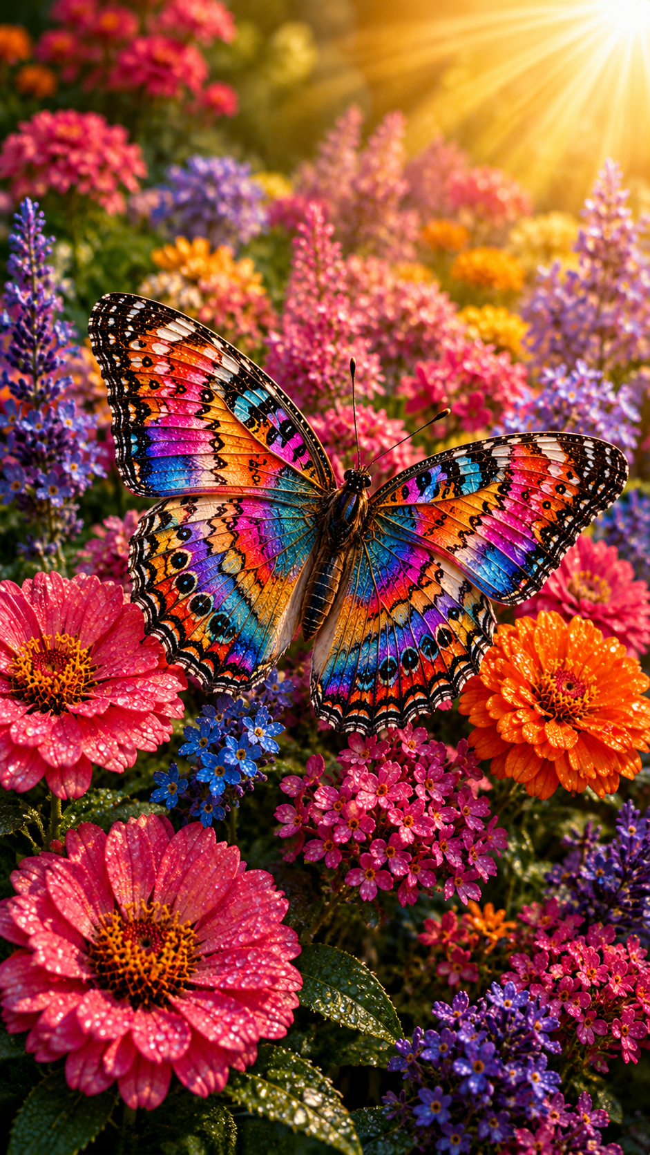 Breathtaking Butterflies #15 – "Painted Petals"