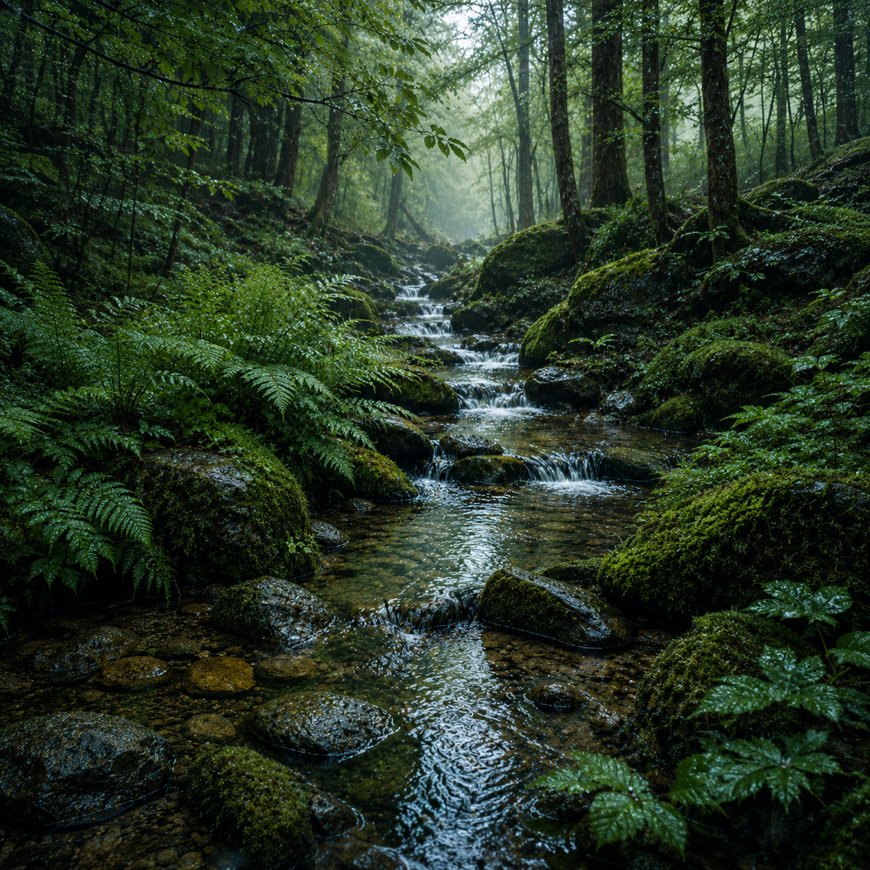 Quiet Rain #15 – "Whispering Creek"
