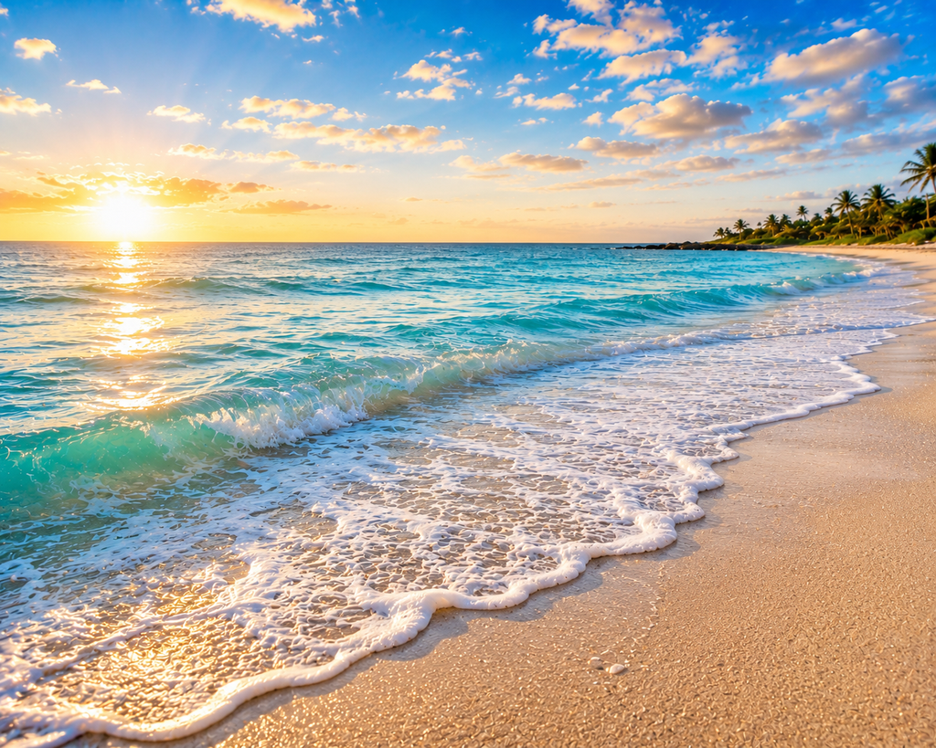 Coastal Calm #15 – "The Sea's Embrace"