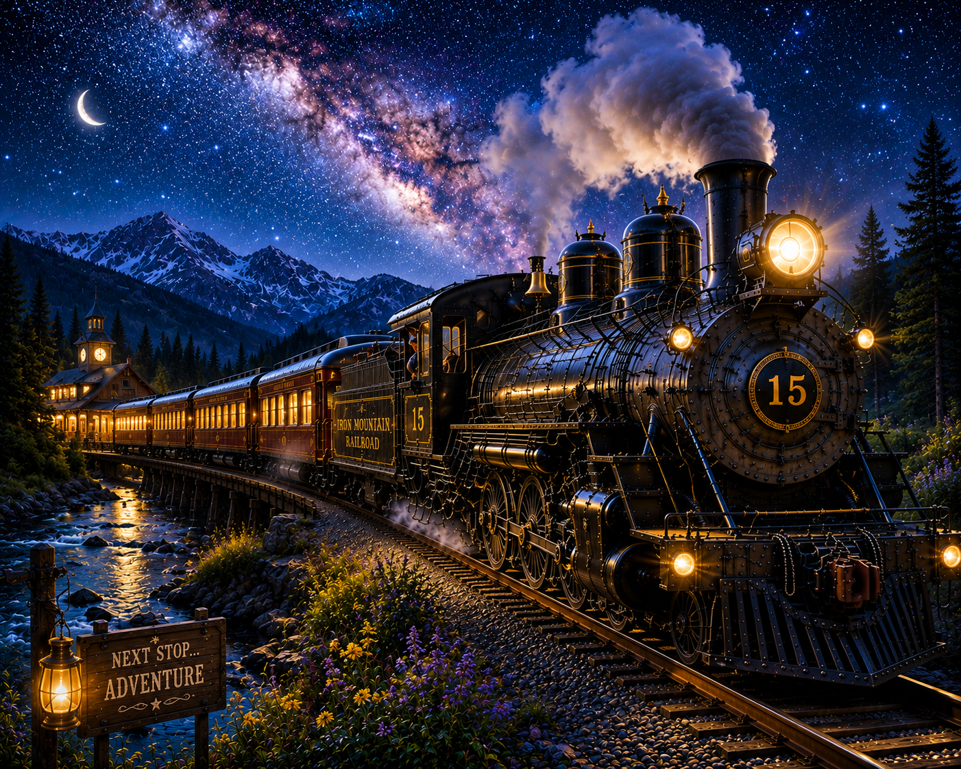 Iron Giants #15 – "Midnight Under the Milky Way"