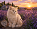 Pretty Kitty #15 - "Lavender Dreams"
