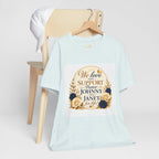 "We Love and Support Pastor Johnny & Janet Hunt for Life!" Unisex Support T-Shirt - TRANSPARENT AROUND THE EDGE