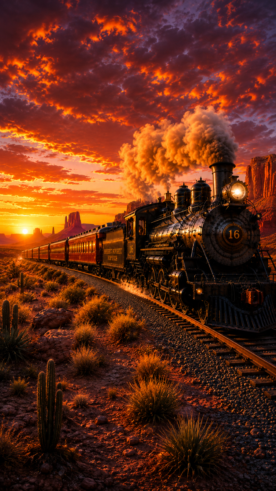 Iron Giants #16 – "Desert Sunset Express"