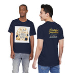 "We Love and Support Pastor Johnny & Janet Hunt for Life!" Unisex Support T-Shirt - TRANSPARENT AROUND THE EDGE