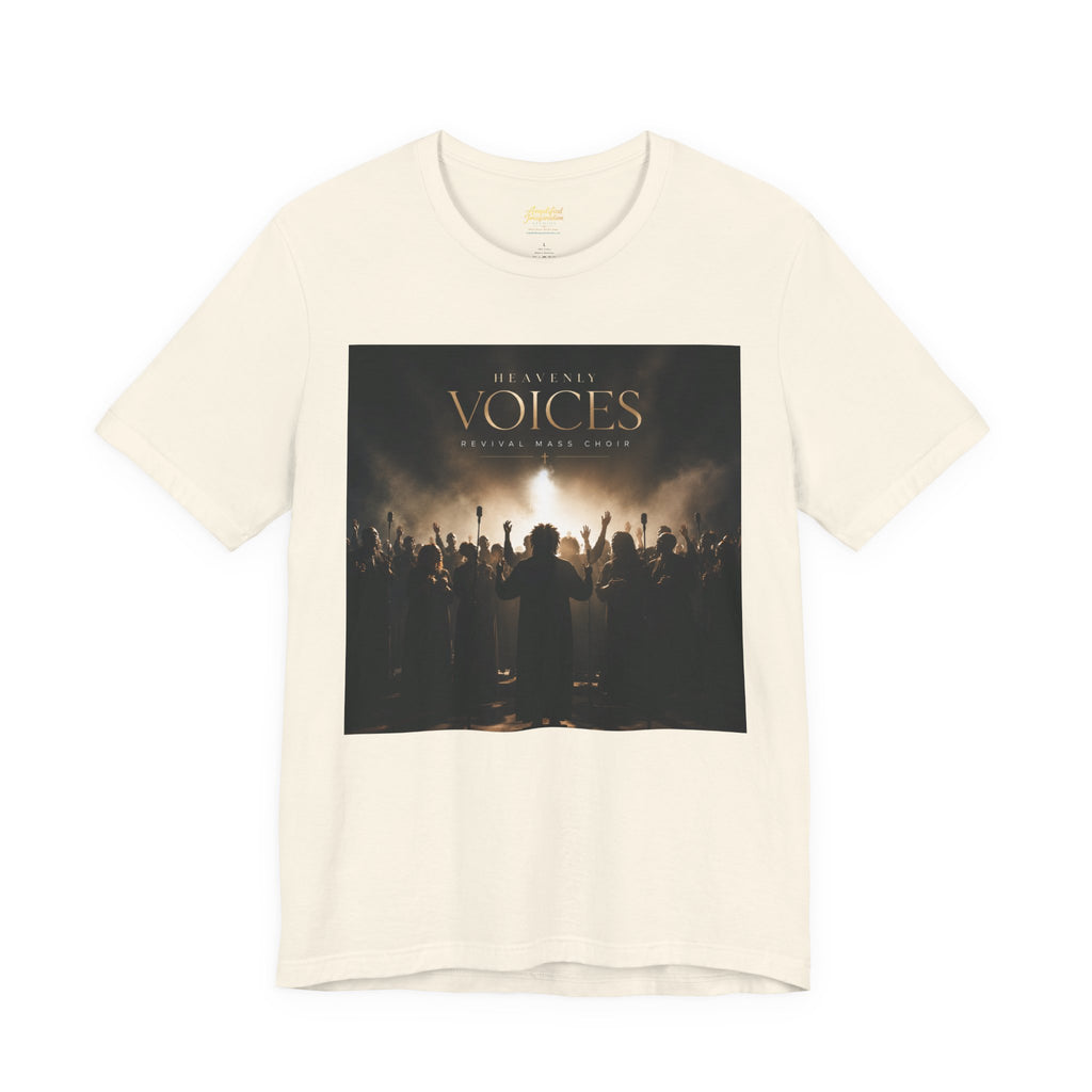 "Heavenly Voices Revival Mass Choir" Inspirational Choir T-Shirt – Amplified Imagination Studios