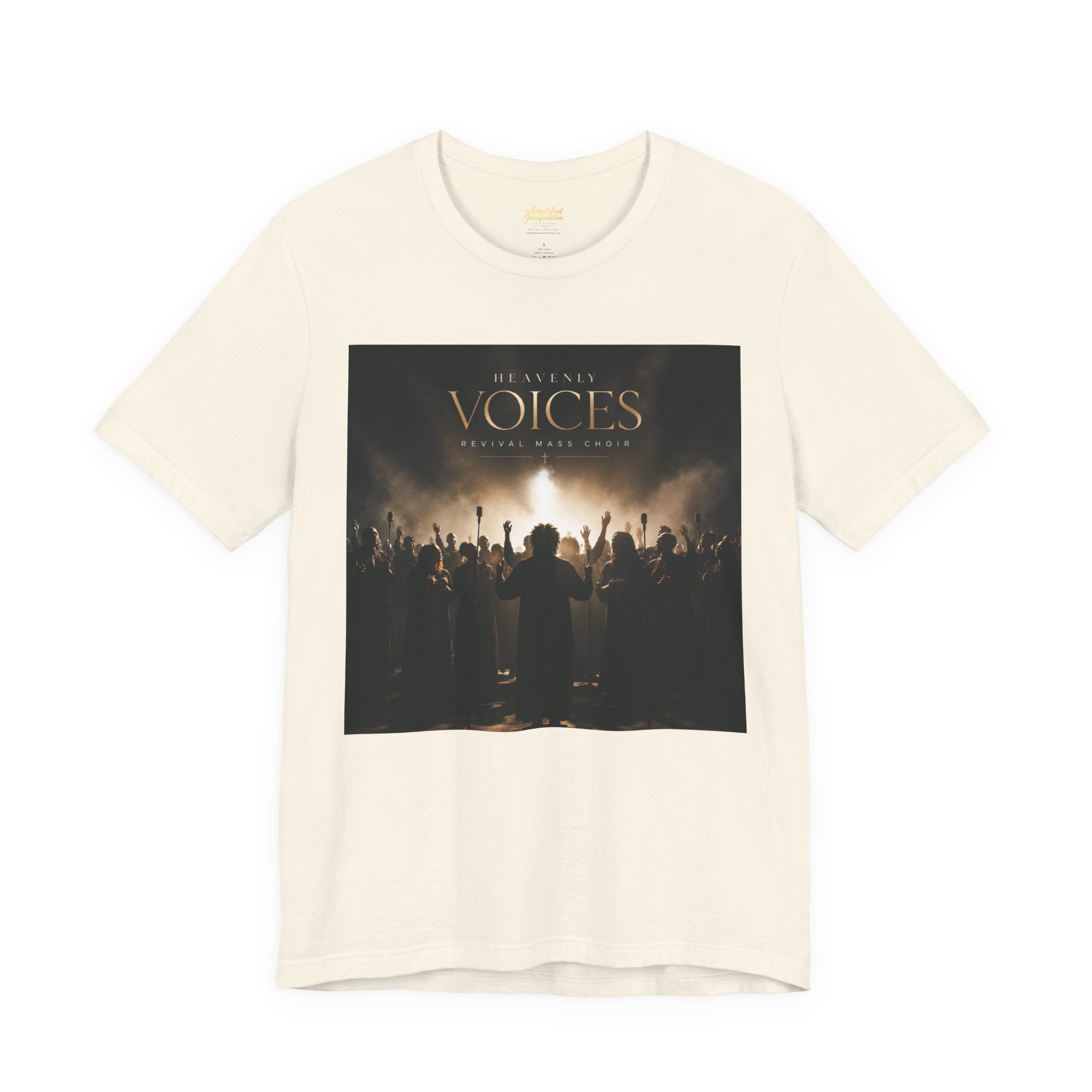 "Heavenly Voices Revival Mass Choir" Inspirational Choir T-Shirt – Amplified Imagination Studios
