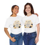 "We Love and Support Pastor Johnny & Janet Hunt for Life!" Unisex Support T-Shirt - TRANSPARENT AROUND THE EDGE