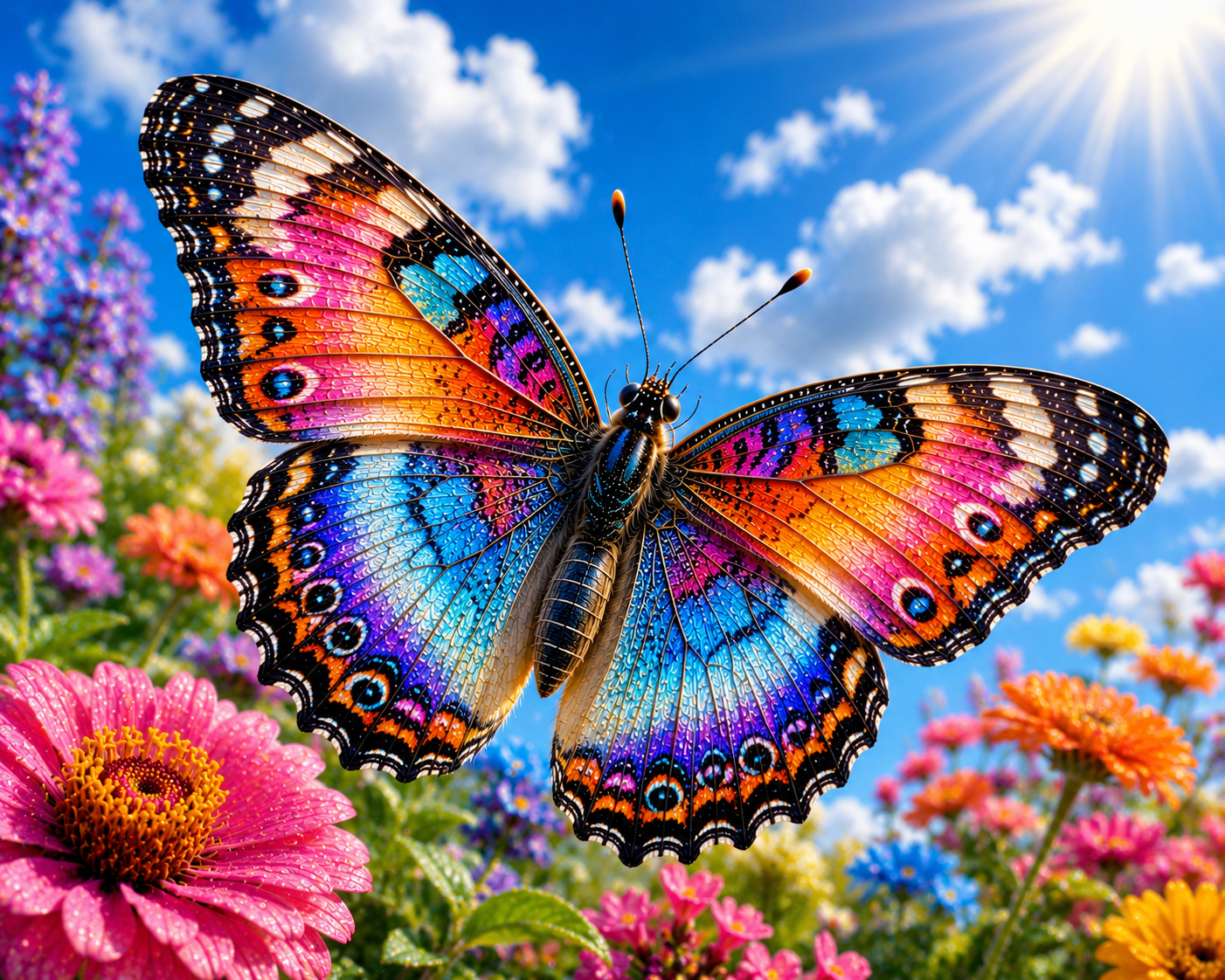 Breathtaking Butterflies #17 – "Heaven's Canvas"