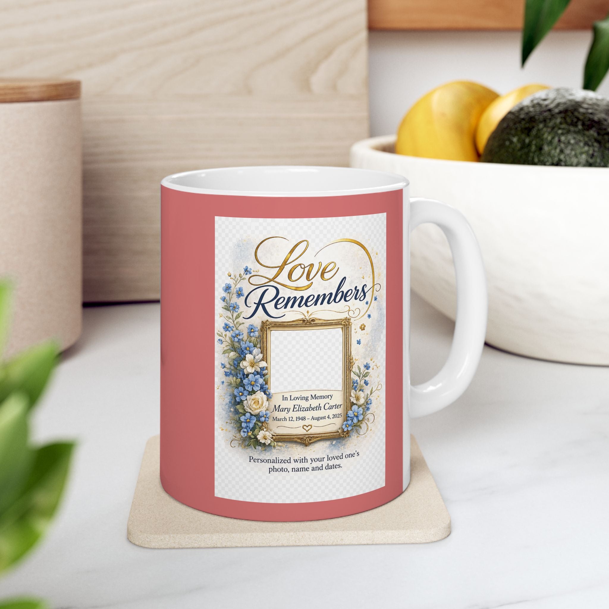 "Love Remembers" Personalized Memorial Mug – Amplified Imagination Studios