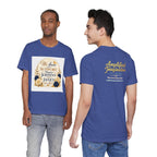 "We Love and Support Pastor Johnny & Janet Hunt for Life!" Unisex Support T-Shirt - TRANSPARENT AROUND THE EDGE